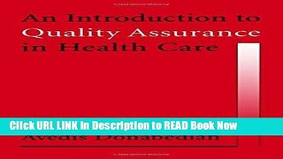 eBook Download An Introduction to Quality Assurance in Health Care ePub