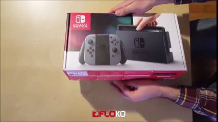 Nintendo Switch unboxing : Première mondiale