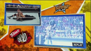 Randy Orton vs Roman Reigns.Summerslam 2014