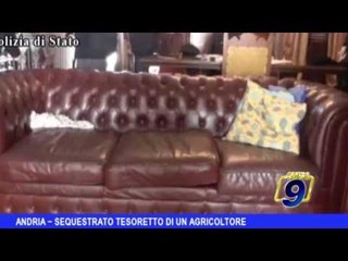 Andria  | Sequestrato il tesoretto di un agricoltore
