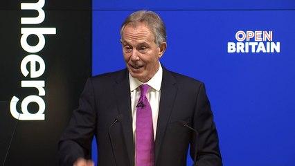 Blair: We need a way out 'from the present rush over the cliff edge'