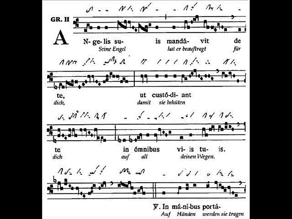 Graduale Angelis suis, Dominica I Quadragesimae (1 Carême)