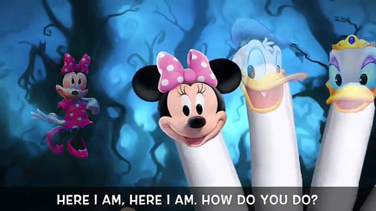 Spiderman Mickey Mouse Monster Forest Adventure Finger Family Song!