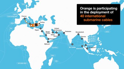 Undersea Cables - Orange