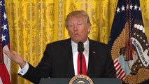 El zasca de un periodista a Trump durante su rueda de prensa