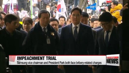 Samsung heir aparent's arrest could impact impeachment trial