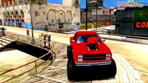 Colors Spiderman & Monster Truck and red Hulk & Nursery Rhymes Dance Colors Cars Songs For Children