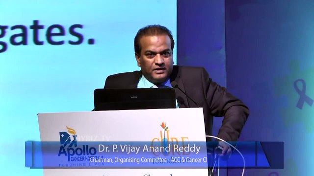 Dr. P Vijay Anand Reddy At Cancer Conclave & Cancer CI 2015 - Hybiz.tv (1)