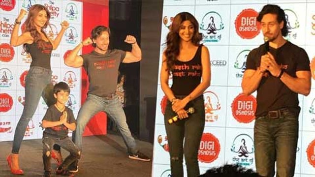 Shilpa Shetty Launches Her Own Wellness Website | Tiger Shroff | FULL EVENT HD | UNCUT