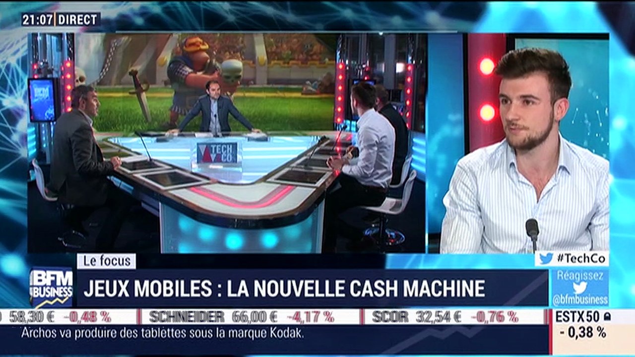 Jeux mobiles: La nouvelle cash machine - 16/02