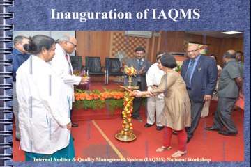 Internal Auditor & Quality Management System (IAQMS) – National Workshop