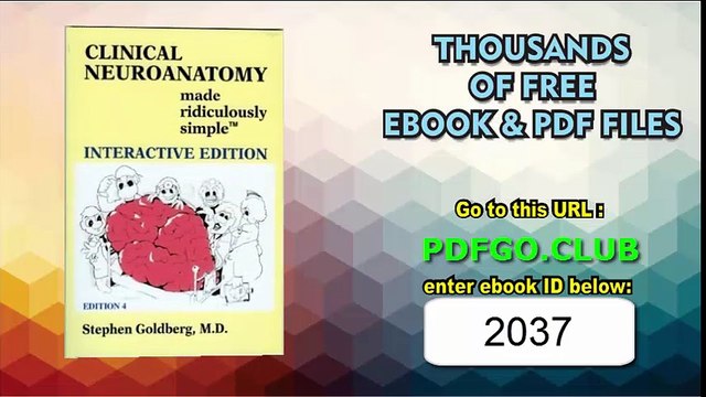 Clinical Neuroanatomy Made Ridiculously Simple by Stephen Goldberg 4th (fourth) (2010) Paperback
