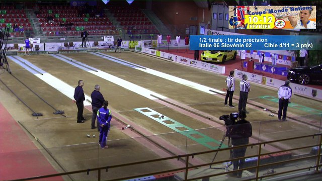 Tir de précision, Slovénie / Italie, demi-finales, Coupe du Monde féminine des Nations, Saint-Vulbas 2017