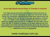 High Speed Internet - Fast Internet Service