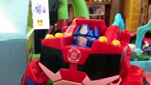 Transformers Toys Rescue Bots Happy Meal Optimus Prime Bumble Bee Boulder