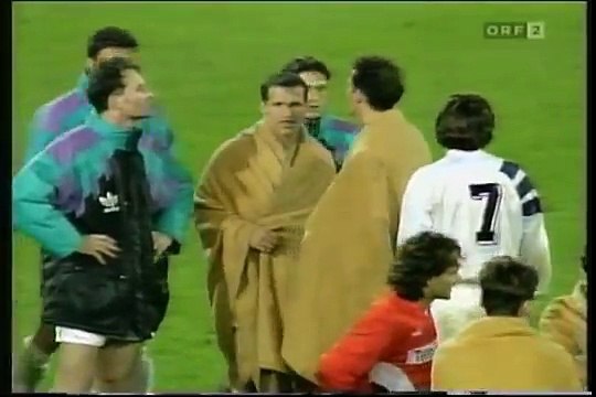 15.03.1994 - 1993-1994 UEFA Cup Quarter Final 2nd Leg Eintracht Frankfurt 1-0 SV Casino Salzburg (With Penalties 4-5)