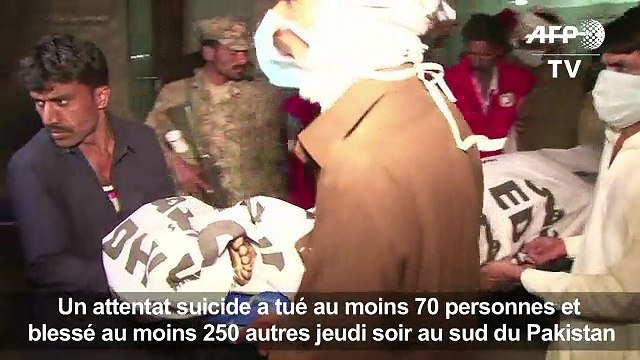 Pakistan : au moins 70 morts dans un attentat de l'EI
