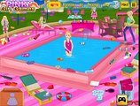 Barbie Fiesta en la Piscina de la Limpieza de Juegos para Niños nuevo