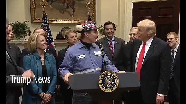 Breaking News , President Donald Trump Signs Executive Order H J Res 38, Trump News Today 2 16 17