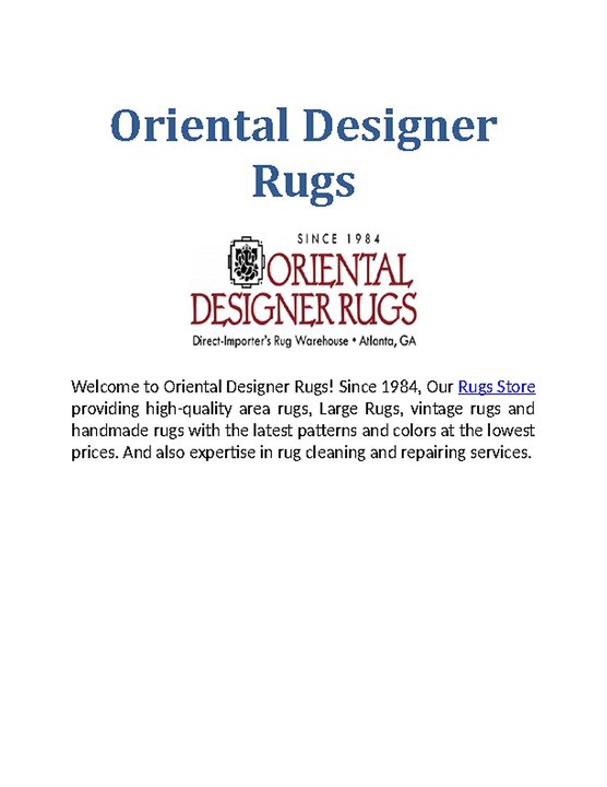 Rugs Collections Online At Oriental Designer Rugs Atlanta