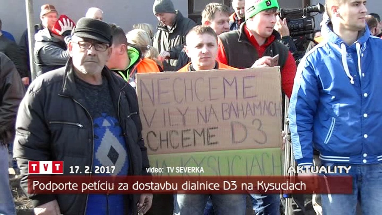 Podporte petíciu za dostavbu dialnice D3 na Kysuciach