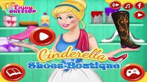 Cinderella Shoes Boutique - Disney Princess Elsa Anna and Rapunzel Game