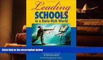 Read Online  Leading Schools in a Data-Rich World: Harnessing Data for School Improvement For Kindle