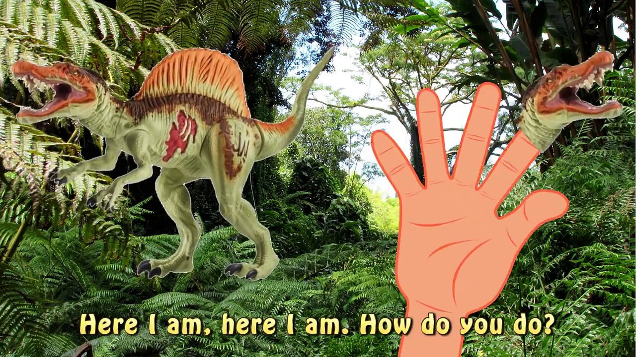 JURASSIC Finger Family Song | Dinosaurs Finger Family Nursery Rhyme