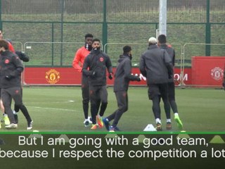 We are 'serious' about the FA Cup - Mourinho