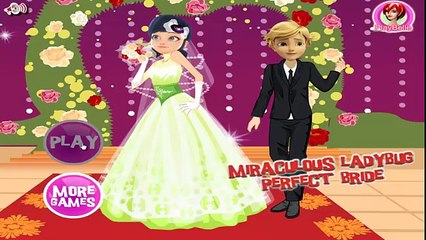 Ladybug Wedding Dress Up - Miraculous Ladybug and Cat Noir - Decoration Bride Game for Kid
