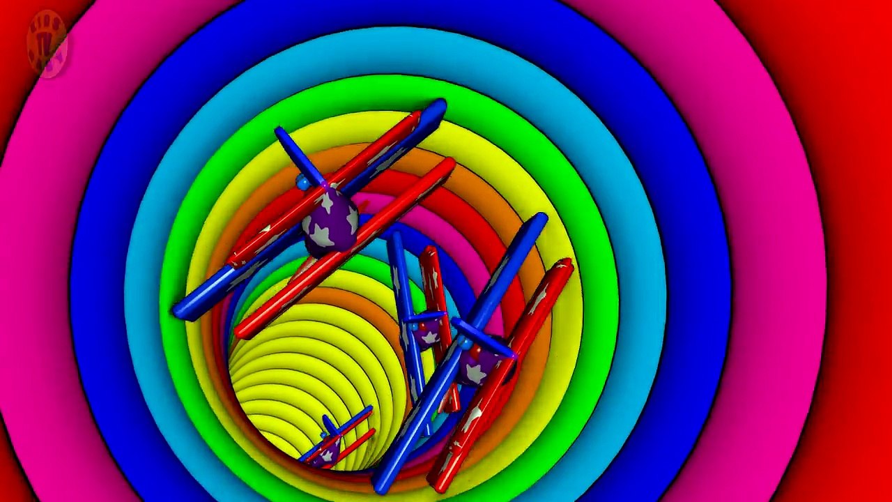 Magic 3D Indoor Playground In Colorful Tunnel - Mr Eggie Learning Colors for kids eggs and