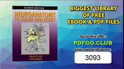 Neuroanatomy to Color and Study by Ray Poritsky (2011-05-31)