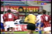 02.11.1995 - 1995-1996 UEFA Cup 2nd Round 2nd Leg AC Milan 2-1 Racing C Strasbourg