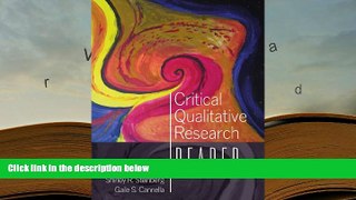 Read Online  Critical Qualitative Research Reader For Kindle