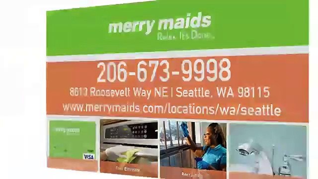 Maid Service and House Cleaning from Merry Maids of Seattle, WA