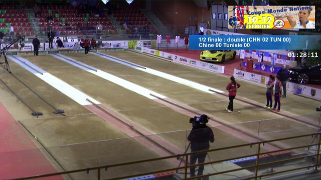 Demi-finales, double, Chine Tunisie, Coupe du Monde Féminine des Nations, Saint-Vulbas 2017