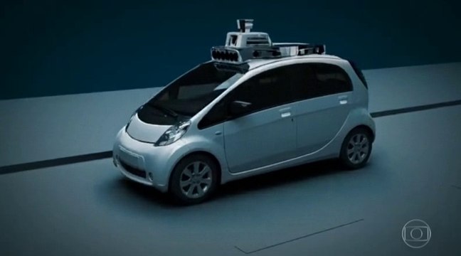 Fantástico: carros autônomos. O futuro chegou.