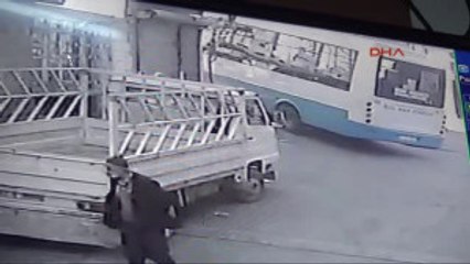 Gaziantep - Halk Midibüsünün Çarptığı Çocuk Öldü, Kaza Anı Kamerada