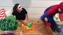 Annabelle Attacked by Witch Super Hero Victoria & Freak Daddy Save The Day Toy Freaks