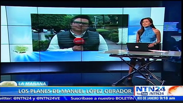 Aspirante presidencial Andrés Manuel López Obrador dice que de ganar elecciones en México terminaría con la actual estra