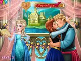 Elsa Kissing Jack Frost - Disney princess Frozen - Game for Little Girls