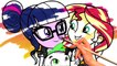 Mi Pequeño Pony para Colorear Libro de Equestria Girls de la Amistad de los Juegos de MLP Velocidad de Dibujo Colori