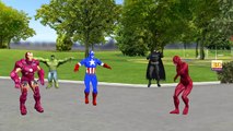Superheroes Vs Zombies Finger Family Nursery Rhyme | Daddy Finger And Finger Family Collec