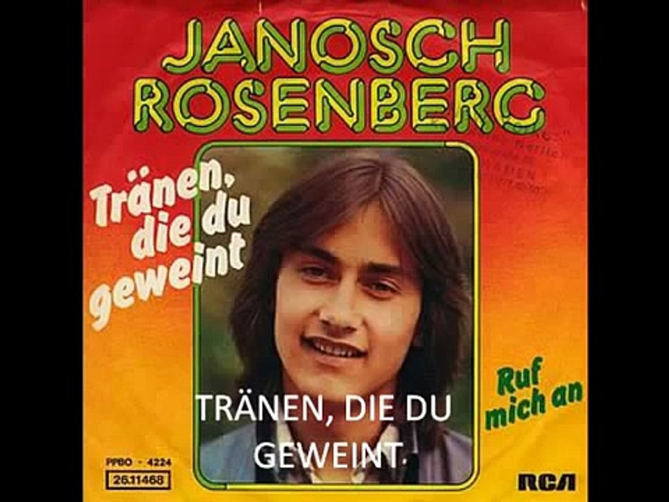 Janosch Rosenberg  - Tränen die Du geweint