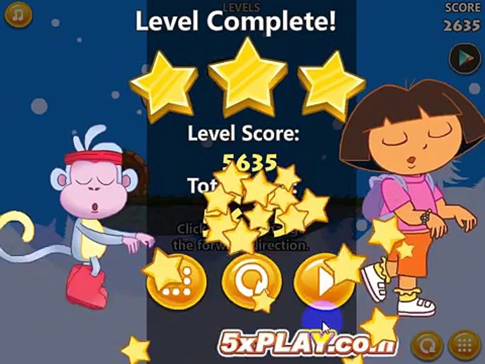 Dora and Boots Sleepwalking Adventure Dora the Explorer Video Game for Children