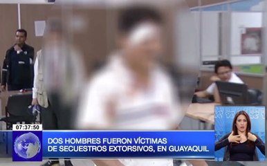 Download Video: Dos hombres fueron víctimas de secuestro extorsivos en Guayaquil