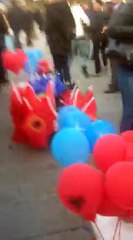 Atmosfera në Prishtinë për festën e nëntë vjetorit të pavarësisë