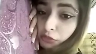 very cute pakistani girl - funny talk - must watch