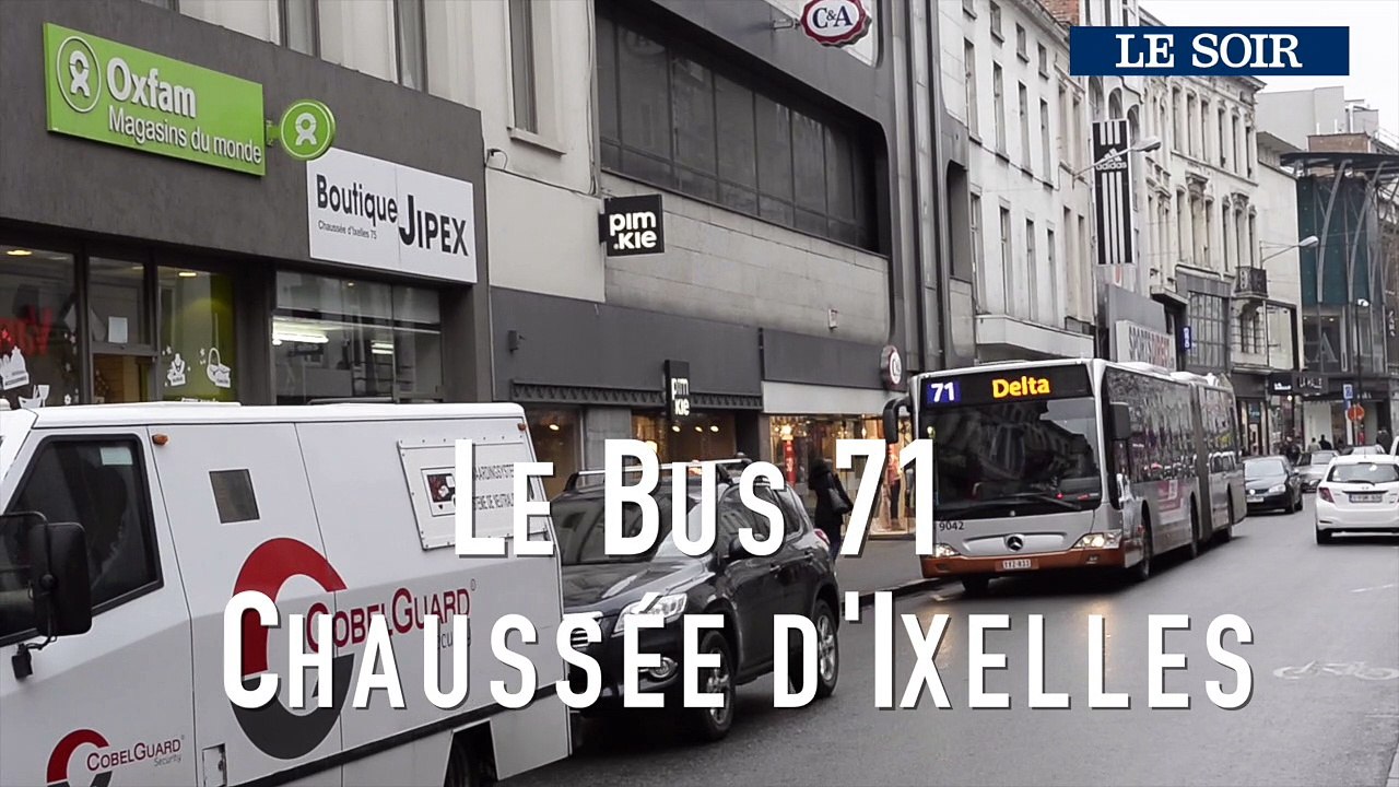 Mobilité à Bruxelles : Le bus 71 Chaussée d'Ixelles