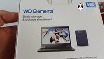 UNBOXING REVIEW-Western Digital WD Elements 2TB USB 3.0 2.5 inch External Hard Disk(Amazon